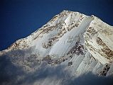 111 Dhaulagiri  Sunset From Shepherds Kharka Dhaulagiri close up from Shepherd�s Kharka (3760m) at sunset on the way to Annapurna North Base Camp.